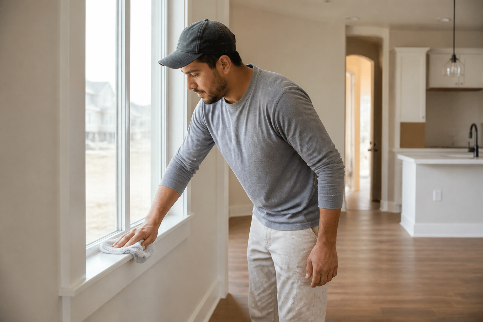 Post construction cleaning