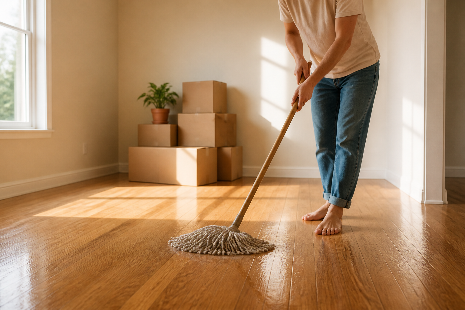 Move in and move out cleaning